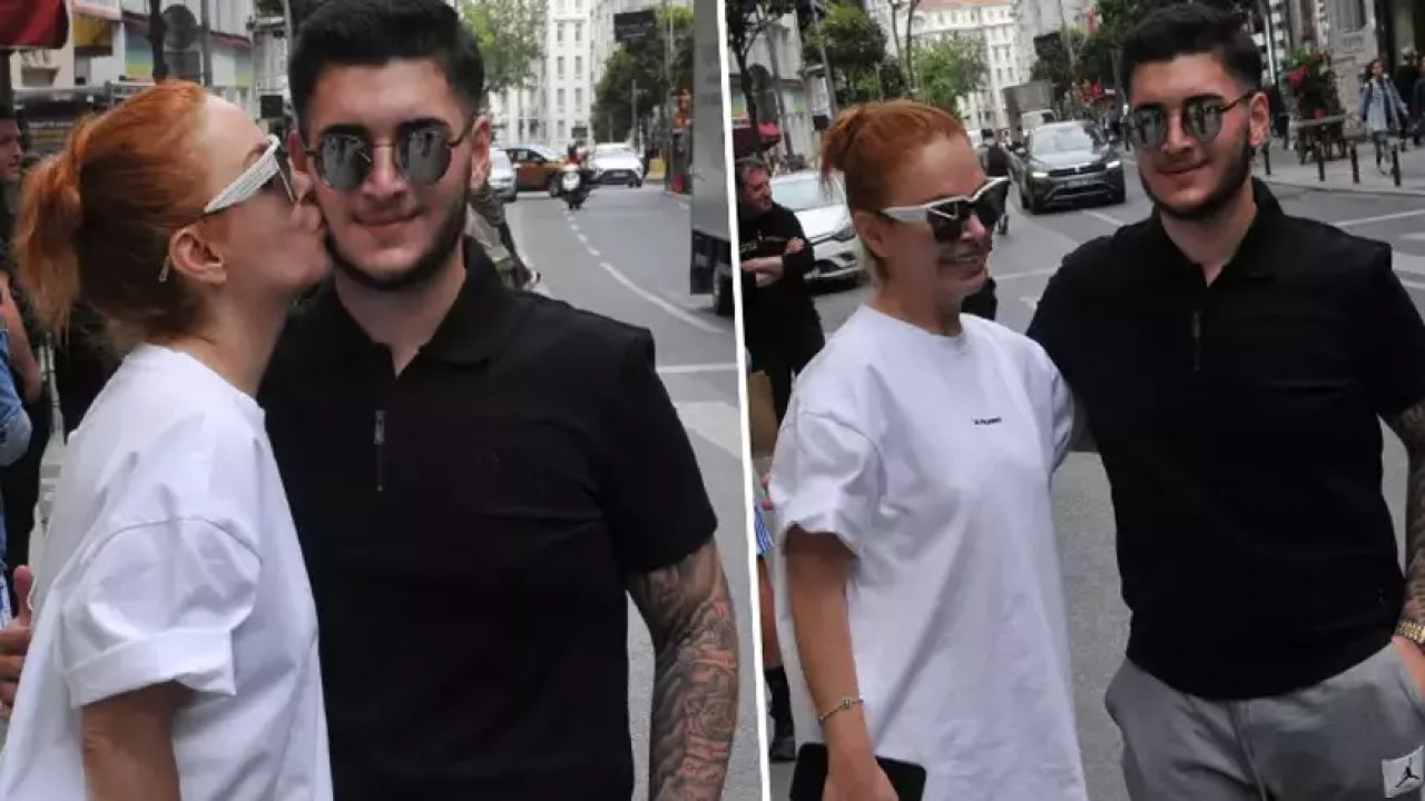 Pınar Eliçe ve Oğlu Deniz, Nişantaşı'nda Objektiflere Takıldı