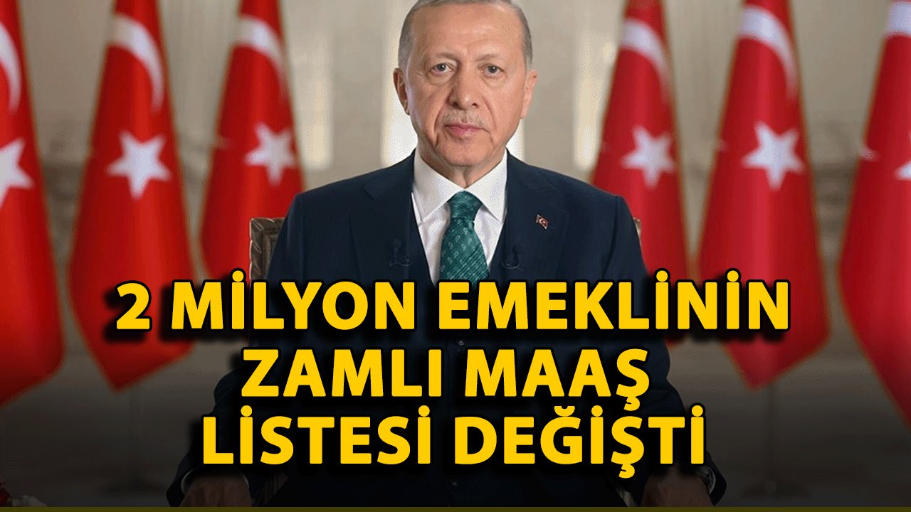 Emekli Maaşlarına 9 Temmuz Güncellemesi: 2 Milyon Emeklinin Zamlı Maaş Listesi Değişti