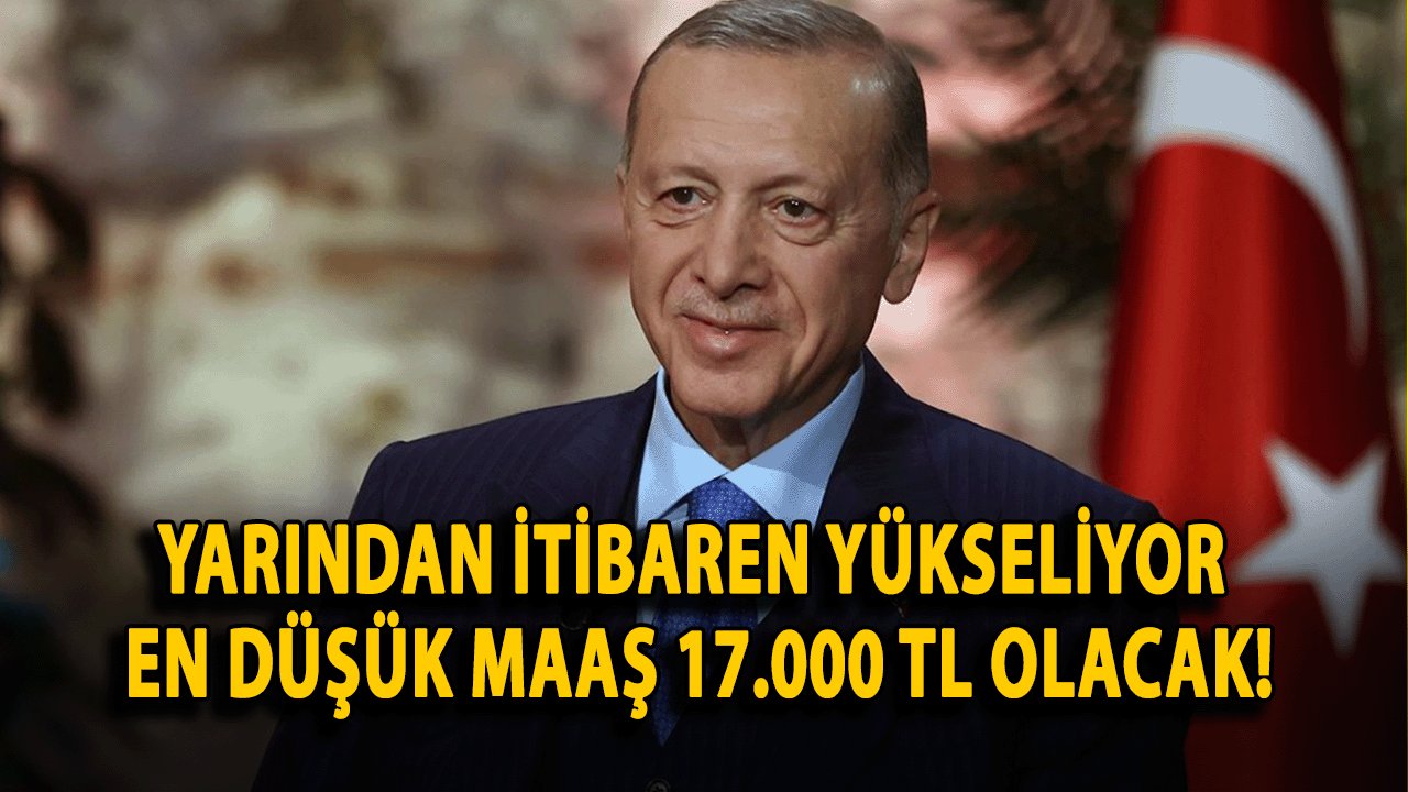 Emekli Maaşları Yarından İtibaren Yükseliyor, En Düşük Maaş 17.000 TL Olacak!