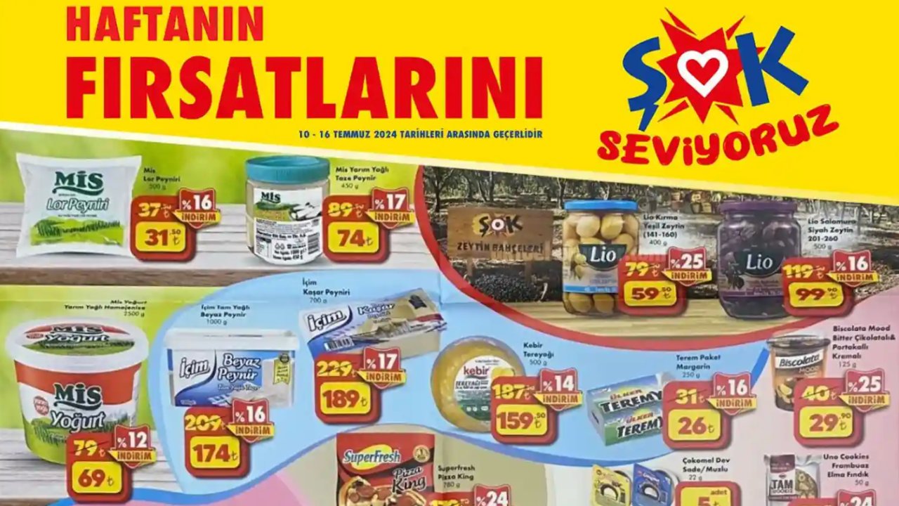 ŞOK 10 Temmuz 2024 Aktüel Ürünler Kataloğu