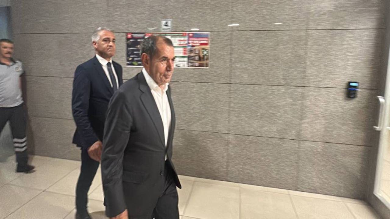 Dursun Özbek ifade vermek için adliyeye geldi