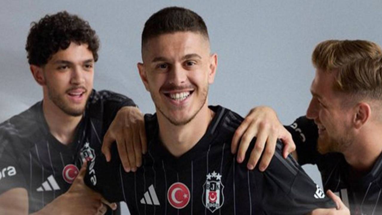 Beşiktaş'ın Yeni Deplasman Forması Tanıtıldı