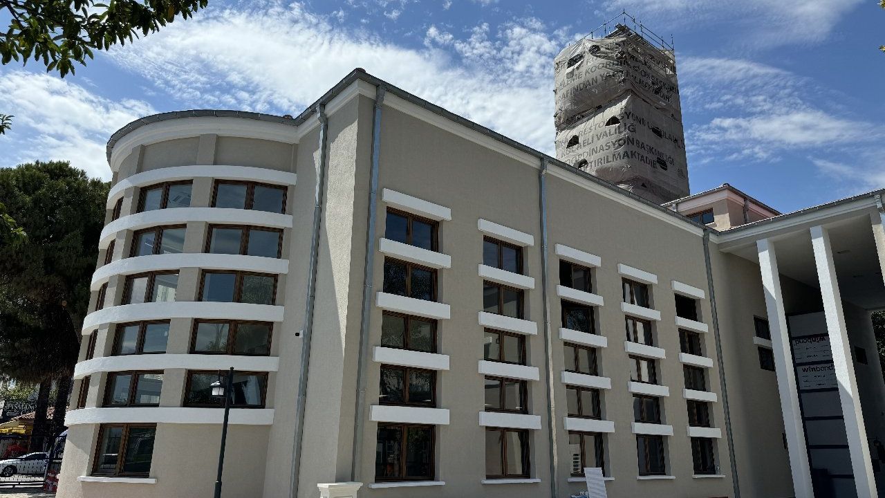 Kocaeli tarihi halkevi binası restore edildi