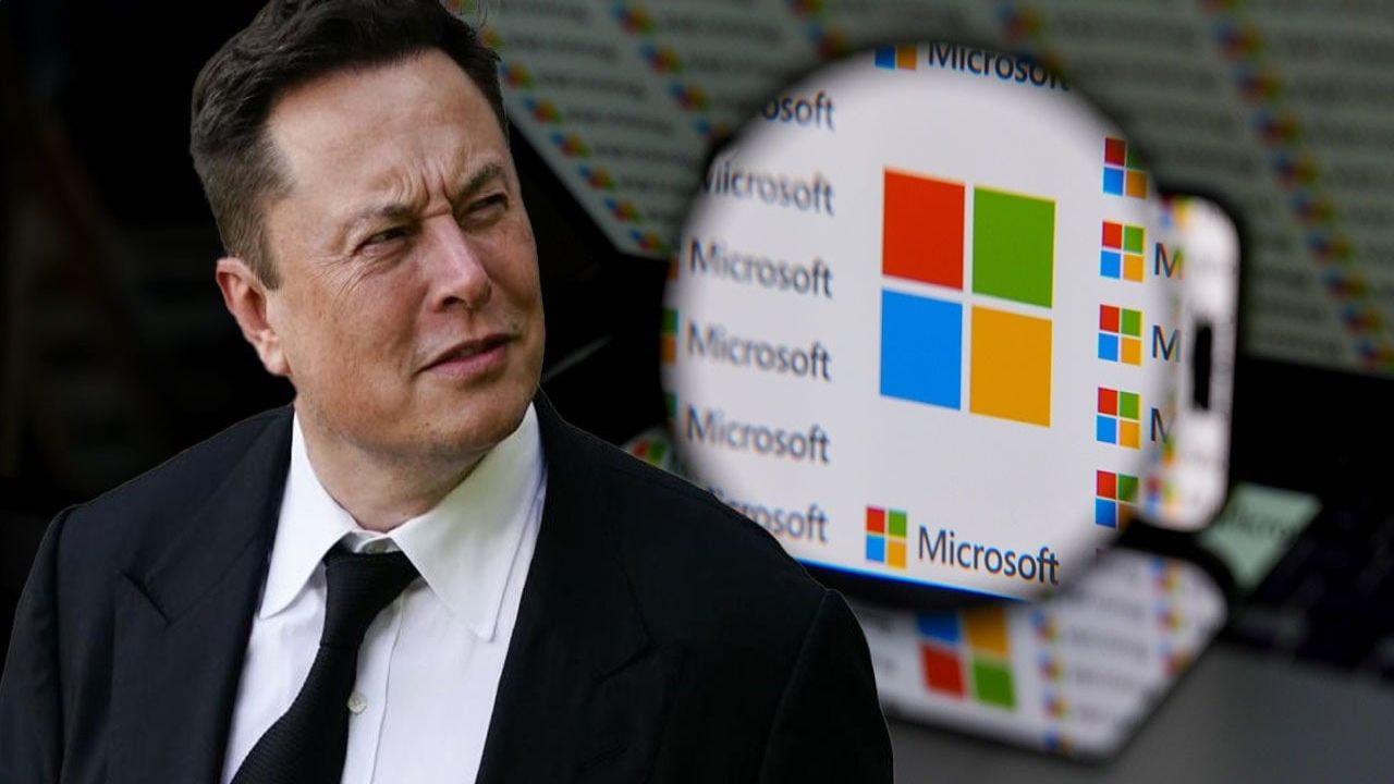 Elon Musk, Microsoft'la dalga geçti