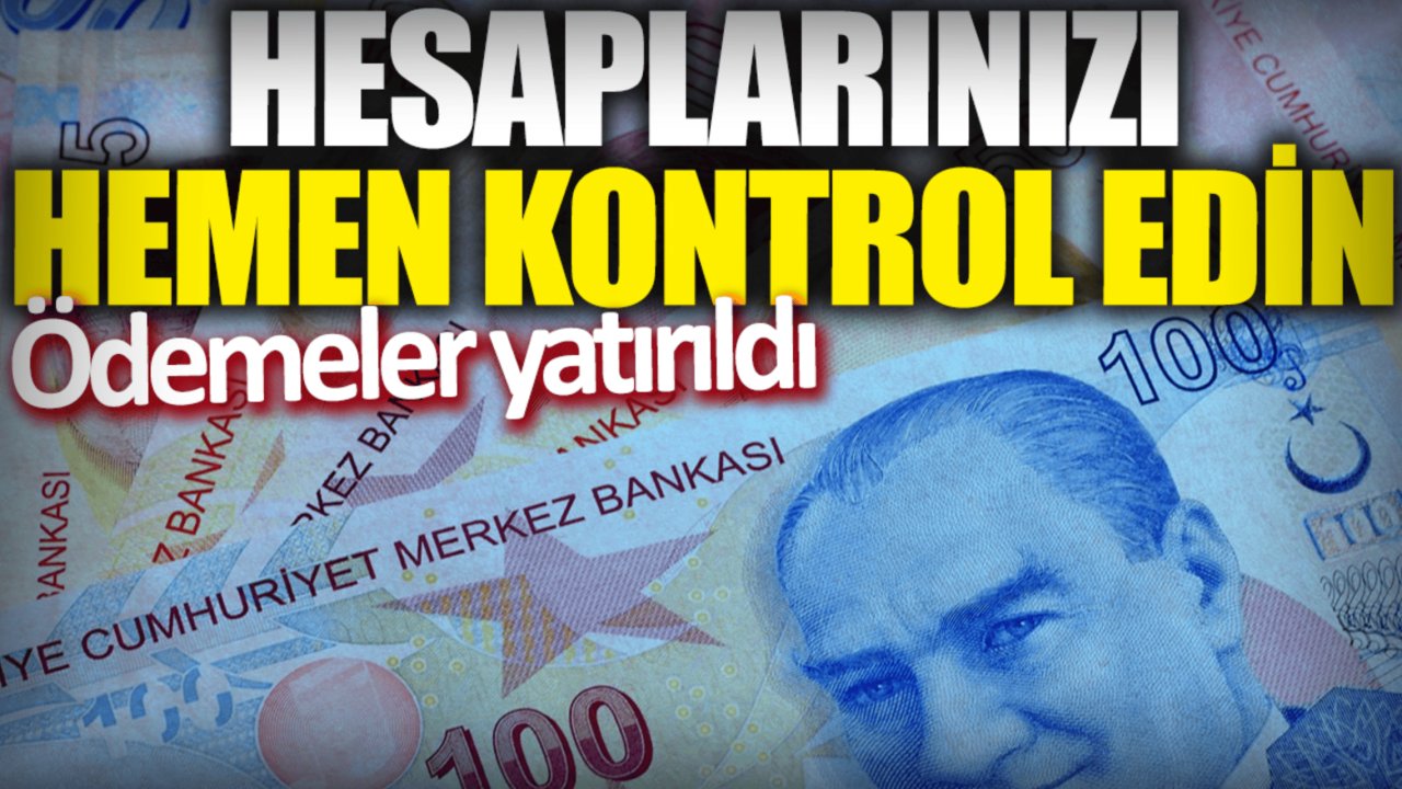 Hesaplarınıza Müjde! Temmuz Ayı Ödemeleri Hesaplara Yatırıldı