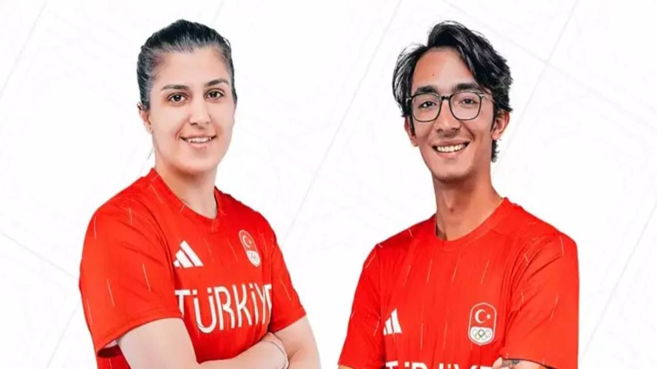 Paris 2024'te Türk Bayrağı Busenaz Sürmeneli ve Mete Gazoz'a Emanet