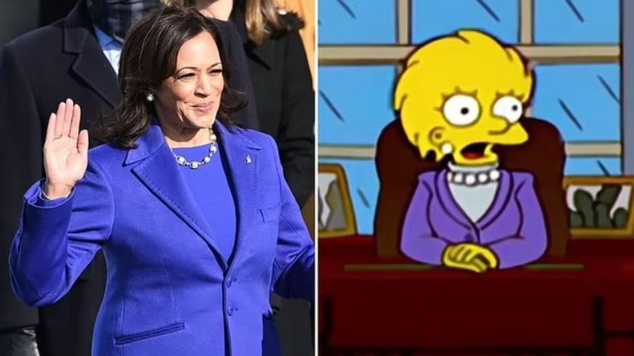Simpsons dizisinden Kamala Harris kehaneti