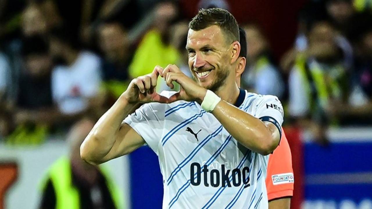 Edin Dzeko Türk futbol tarihine adını yazdırdı