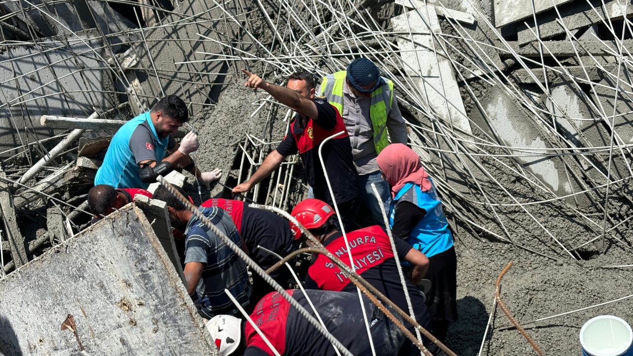 Şanlıurfa'da Göçük: Bir işçi yaralandı