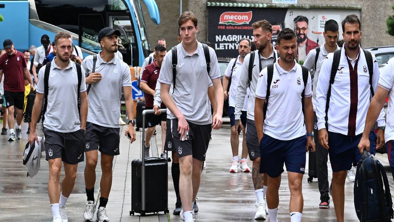 Trabzonspor, Ruzomberok karşılaşması için Slovakya'da