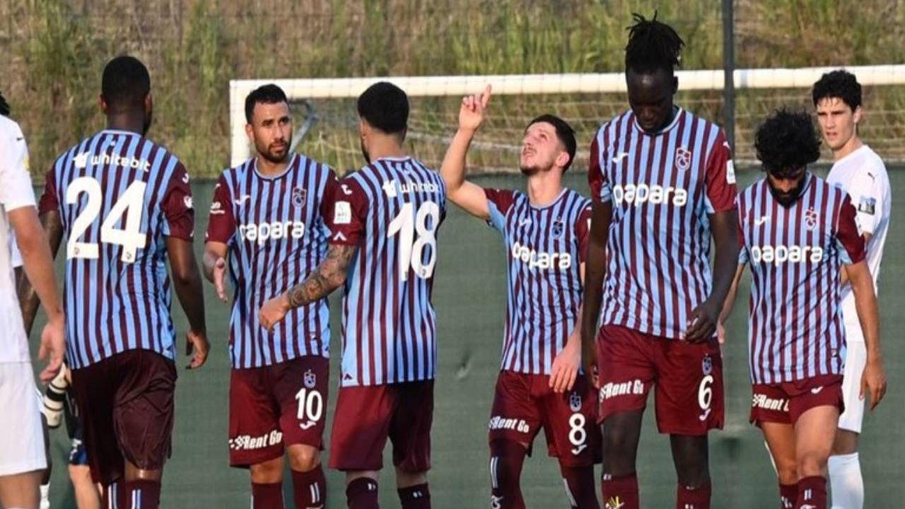 Trabzonspor'un Ruzomberok maçındaki ilk 11'i belli oldu
