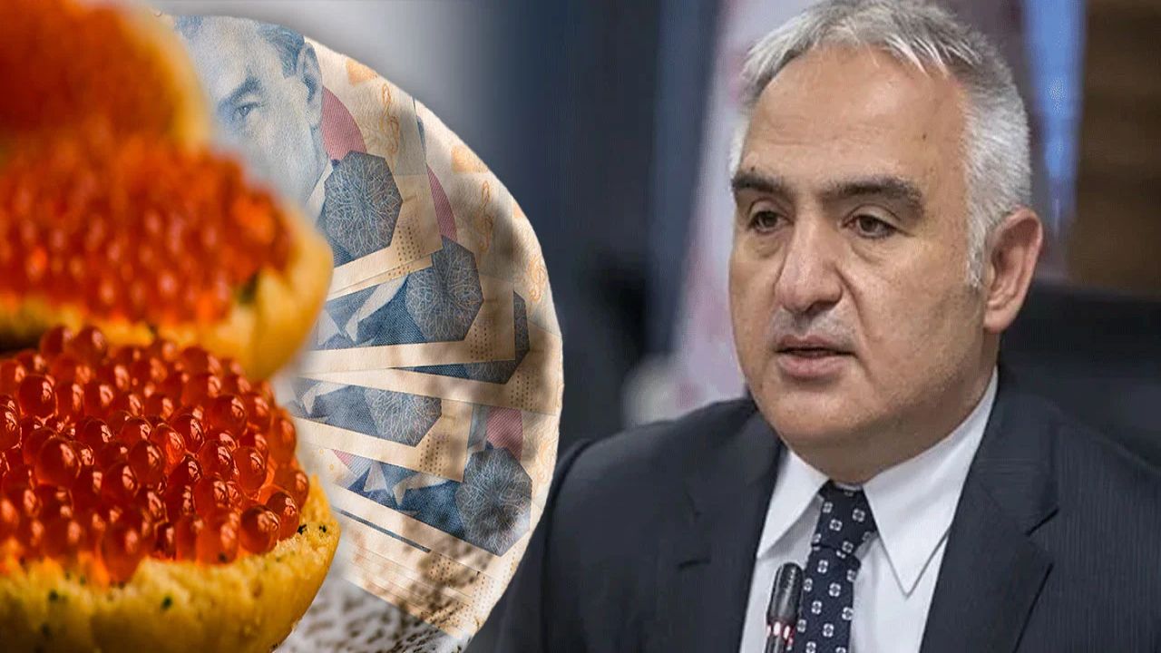 Kültür bakanı sahibi olduğu otelde açtığı lüks restoranda 40 bin TL'ye havyarlı patates satıyor