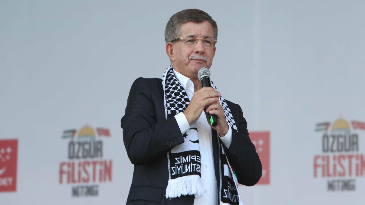 Davutoğlu, siyasi partilere Filistin temsilcisini Meclis'e davet etme çağrısı yaptı