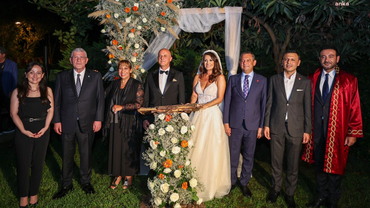Özgür Özel, nikah şahitliği görevini üstlendi