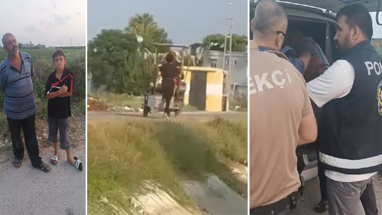 Motosikletin arkasında koşmaya zorlanan çocuk olayında baba gözaltına alındı