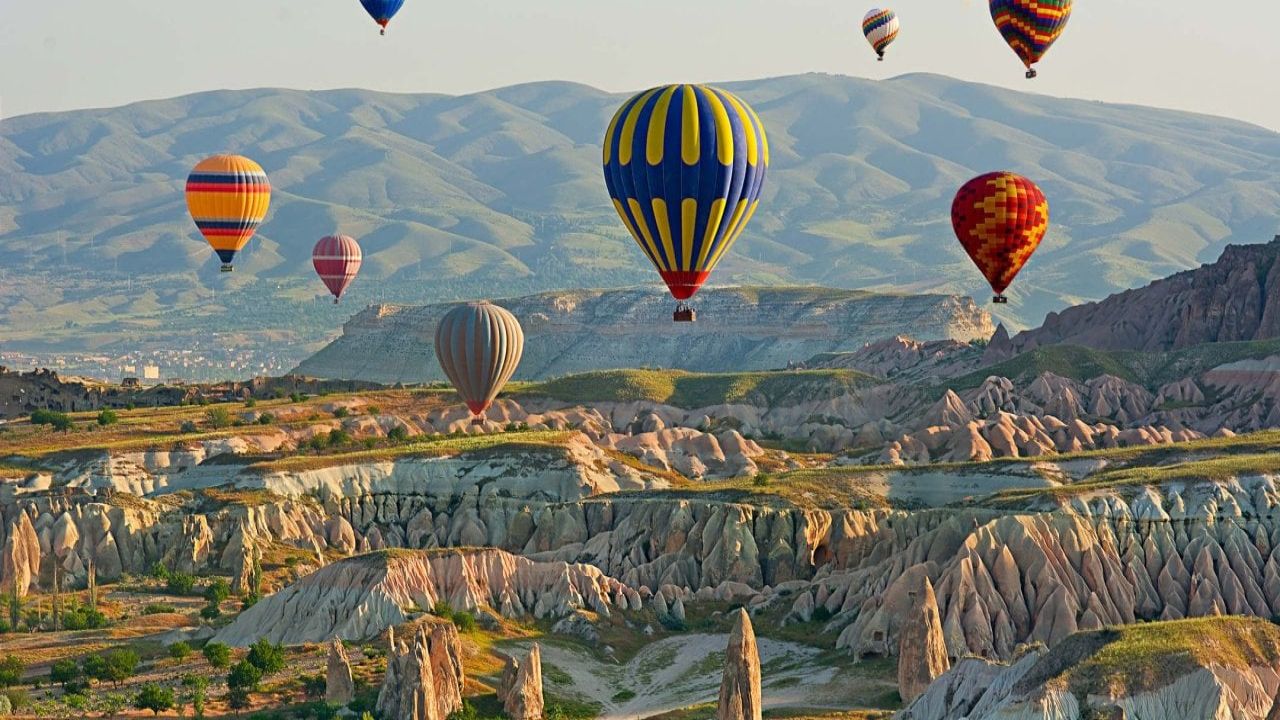 Nevşehir'de Hike and Fly Anatolia yarışmasının ikinci etabı sona erdi