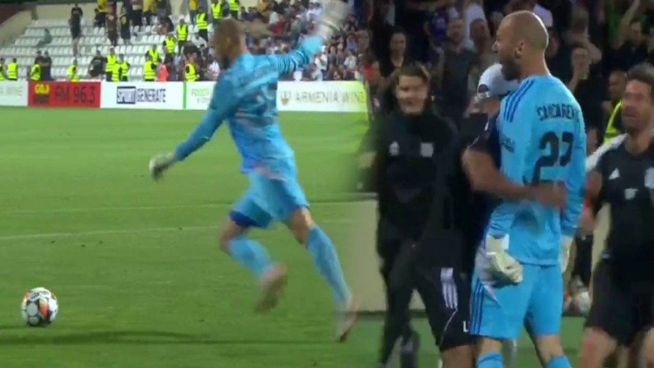 Kaleciden kaleciye muhteşem gol: UEFA elemelerinde tarihi an yaşandı