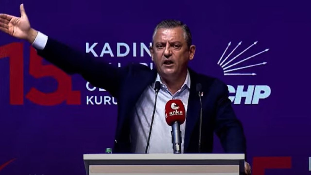 CHP Kadın Kolları Kongresi'nde Özgür Özel'den sert çıkış: Erkekleri dışarı alın