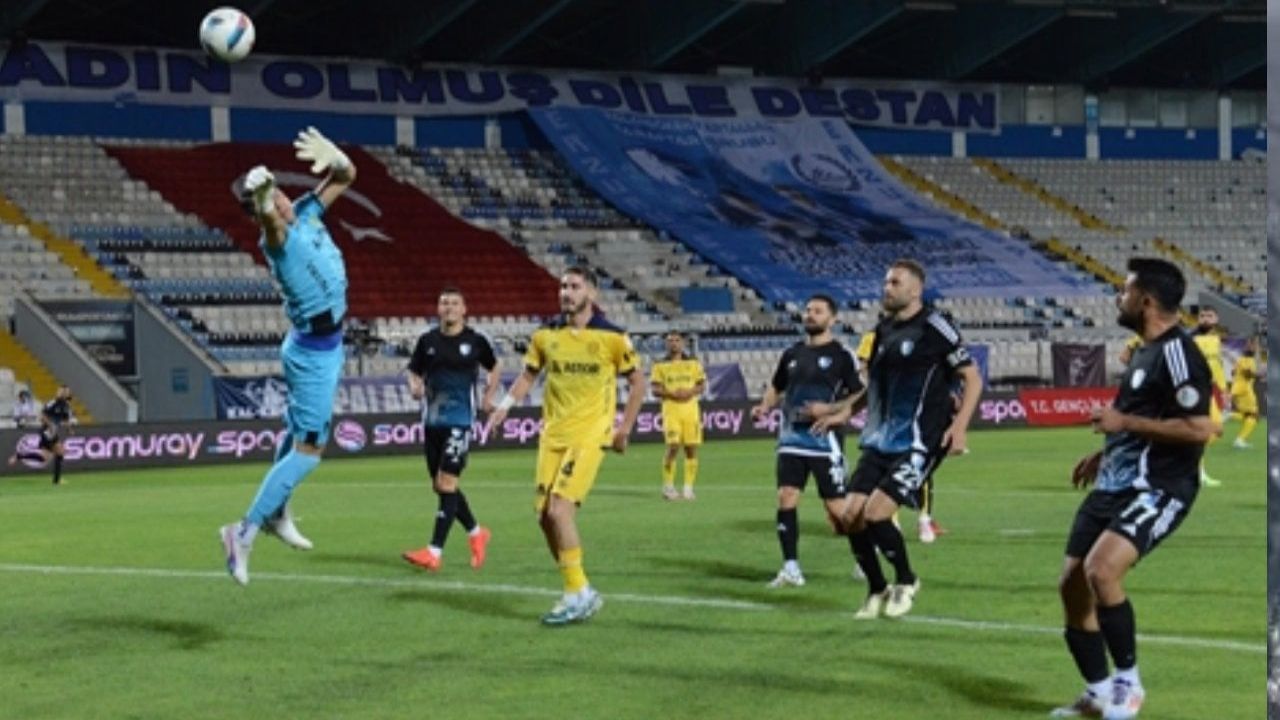 Erzurumspor FK, MKE Ankaragücü'nü tek golle geçti