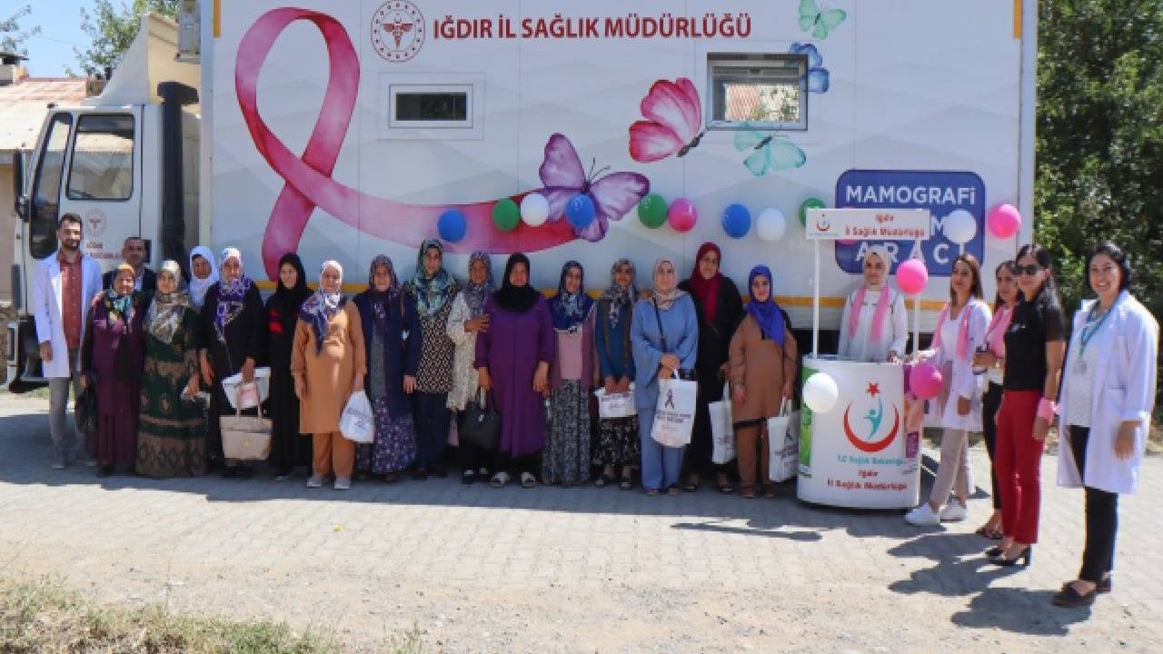 Iğdır Kırsalında Meme Kanseri Erken Teşhisi İçin Geziler Düzenleniyor