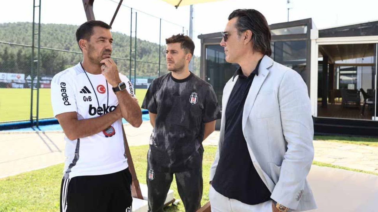 Montella, Beşiktaş'ı ziyaret etti