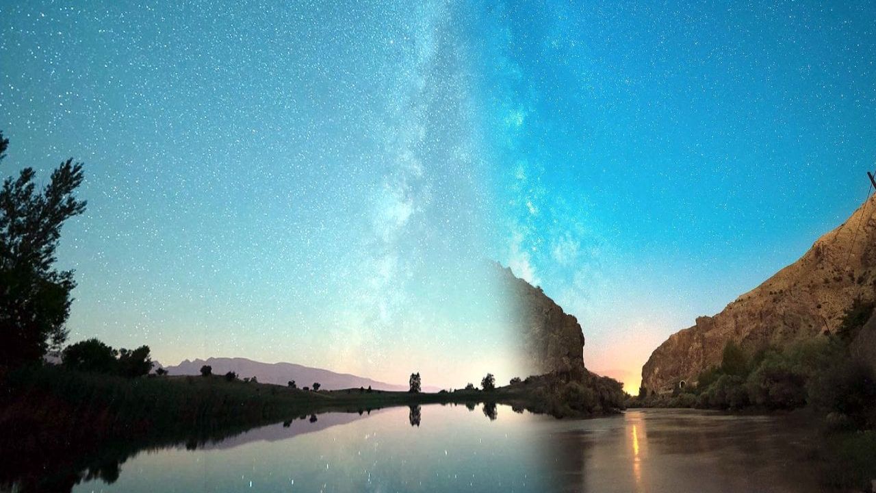 Erzincan'da kozmik gösteri izleyenleri büyüledi