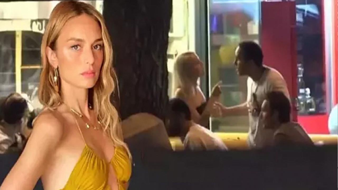 Ünlü oyuncu, mekanda kavga etti