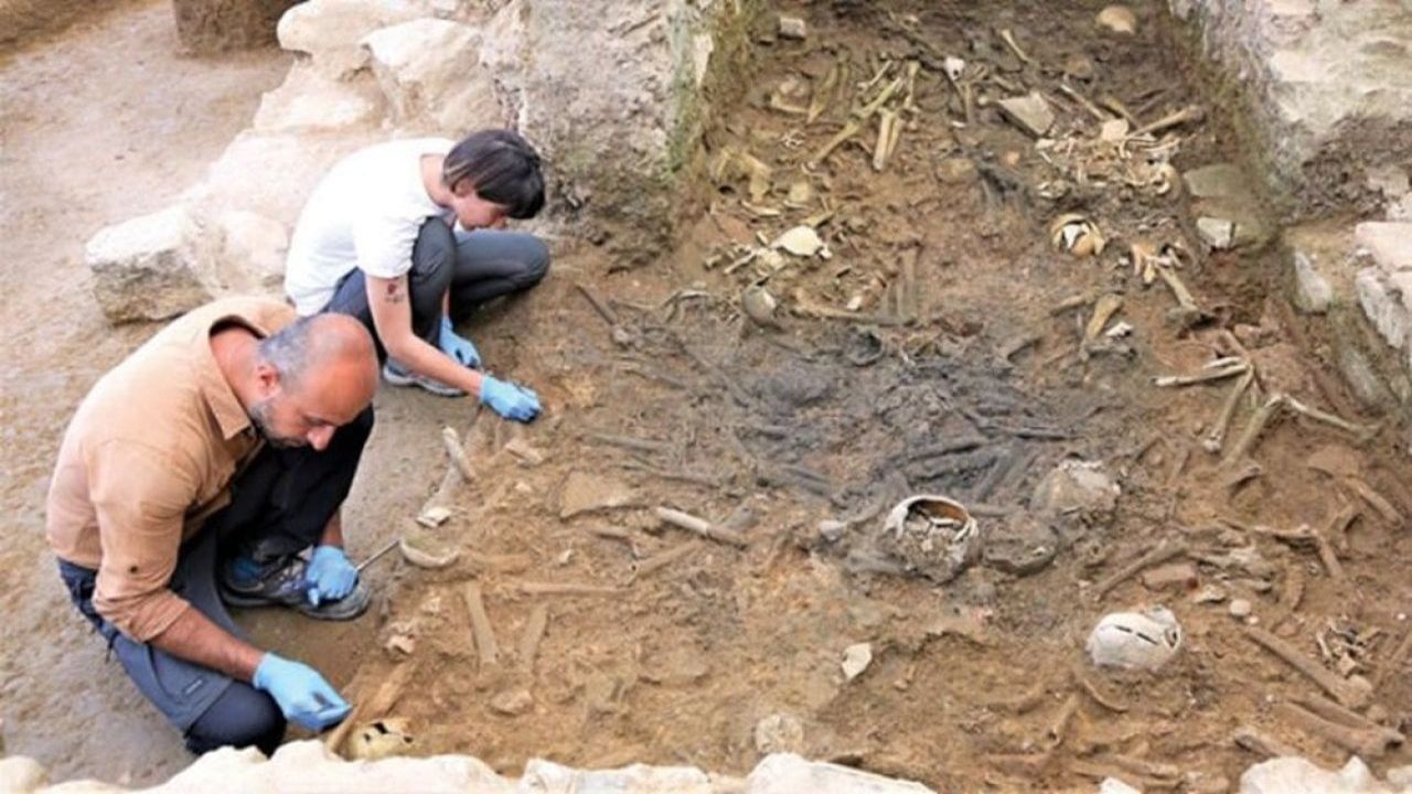 Arkeolog Bilgehan Usta, kazı alanındaki sıpayı 'Samal' olarak adlandırdı
