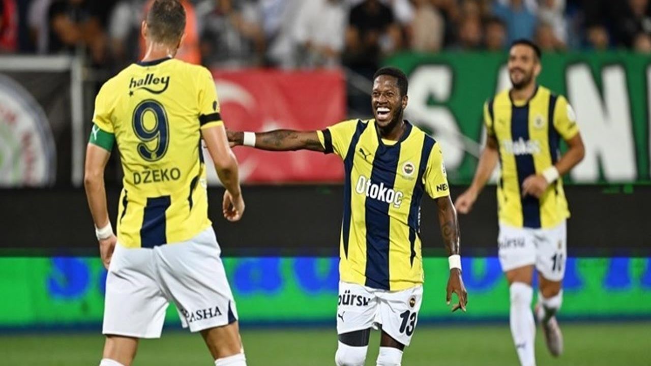 Fenerbahçe, Rizespor karşısında gol yağmuruna tuttu