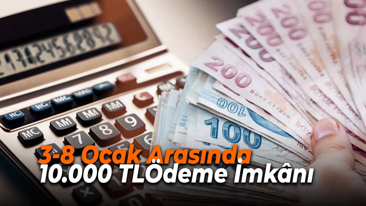 Eski Emekli, Yeni Emekli Fark Etmiyor! 3-8 Ocak Arasında 10.000 TL Ödeme İmkânı