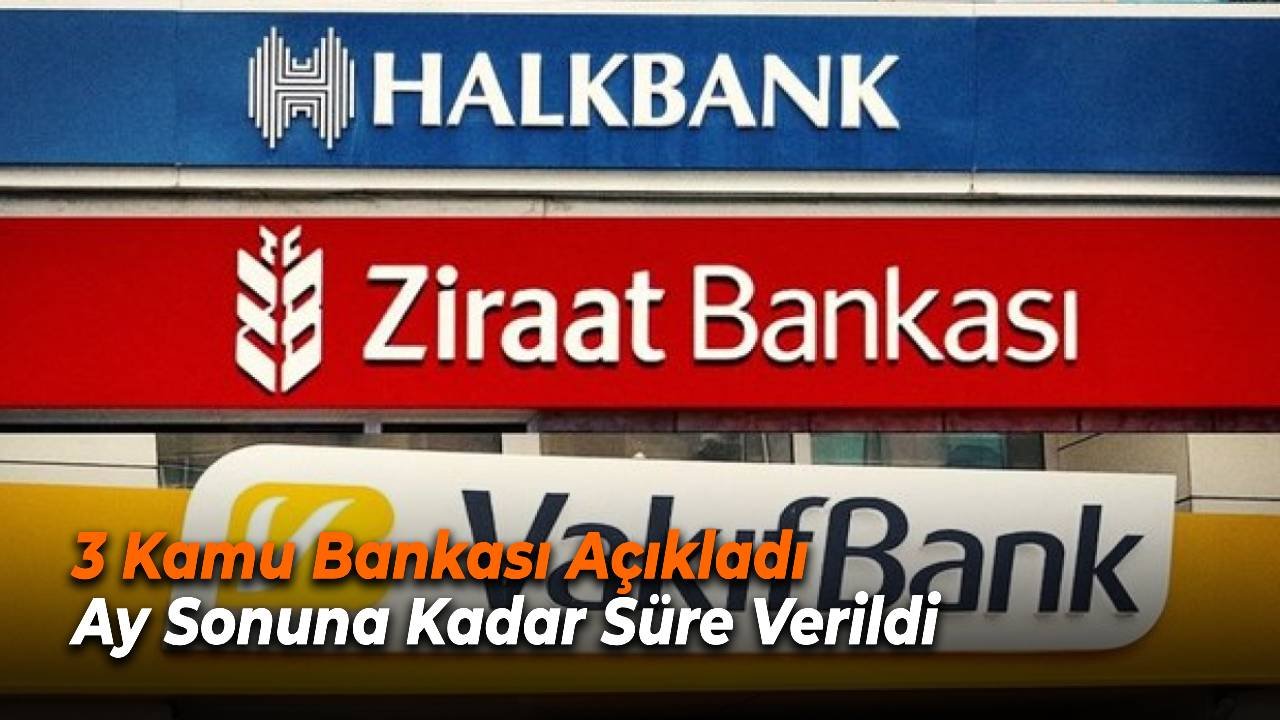 Emekli Maaşını Ziraat Bankası Vakıfbank Halkbank Üzerinden Alanlara Duyuruldu! Ay Sonuna Kadar İşlem Yapacaksınız!