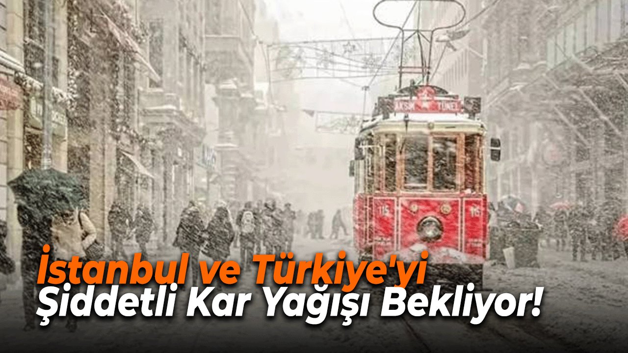 Sibirya Soğukları Kapıda: İstanbul ve Türkiye'yi Şiddetli Kar Yağışı Bekliyor!