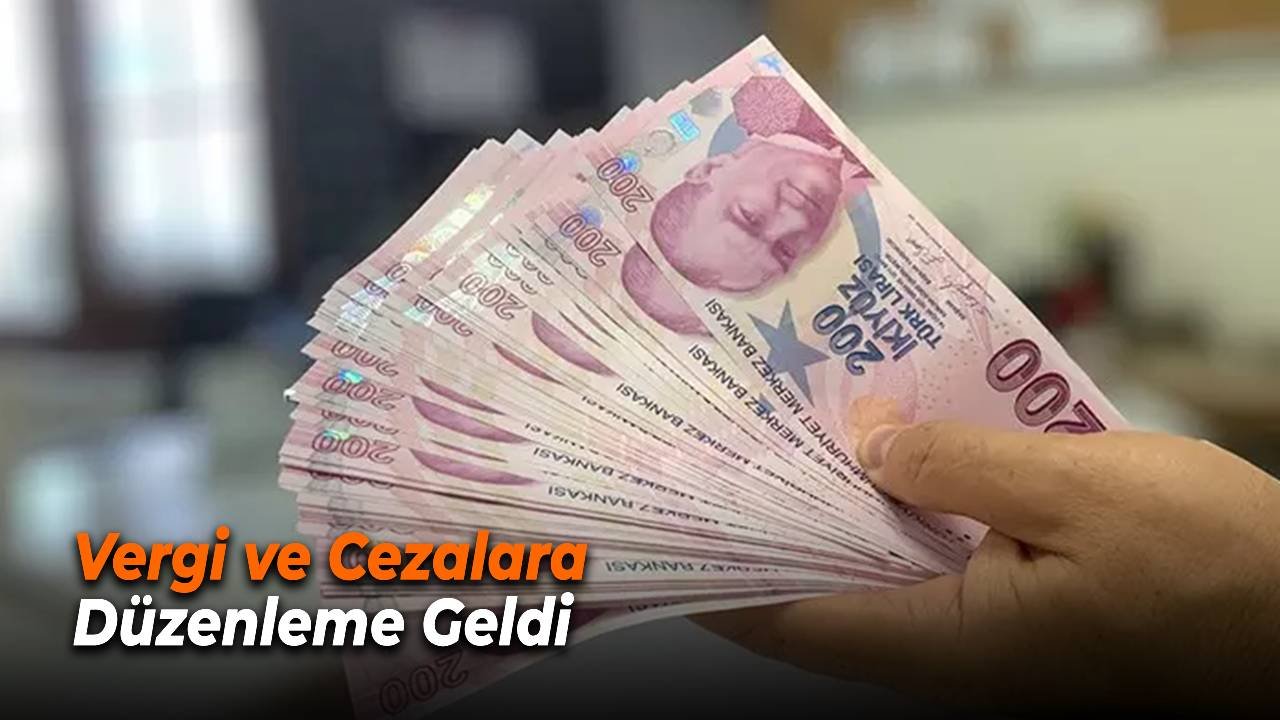 Vergi ve Cezalara Düzenleme