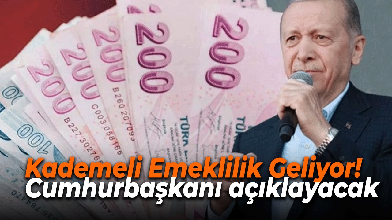 Kademeli Emeklilik Geliyor! Cumhurbaşkanı 2025’te Büyük Müjdeyi Verecek