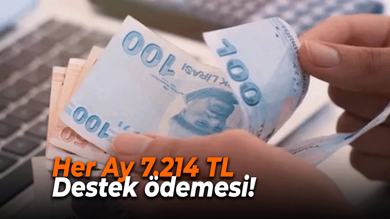 Her Ay 7.215 TL Destek ödemesi! 2025’te Sosyal Yardımlarda Büyük Artış