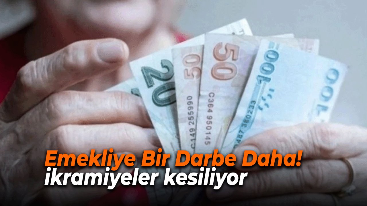 Emekliye Bir Darbe Daha! ikramiyeler kesiliyor