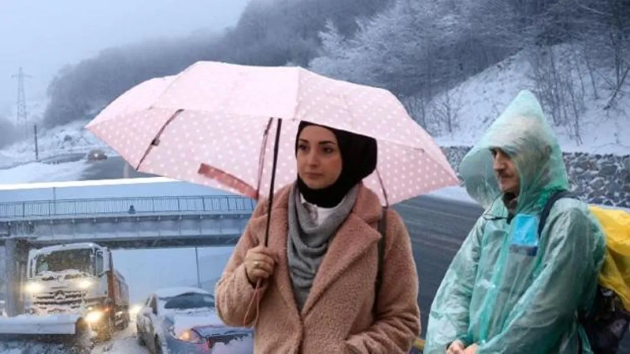 AKOM'dan İstanbul için kar uyarısı