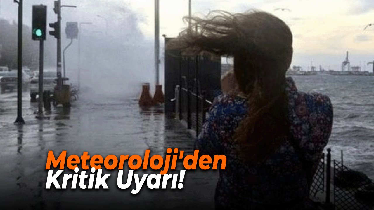 Meteoroloji'den Kritik Uyarı! Marmara ve Kuzey Ege’de Güçlü Fırtına Bekleniyor!