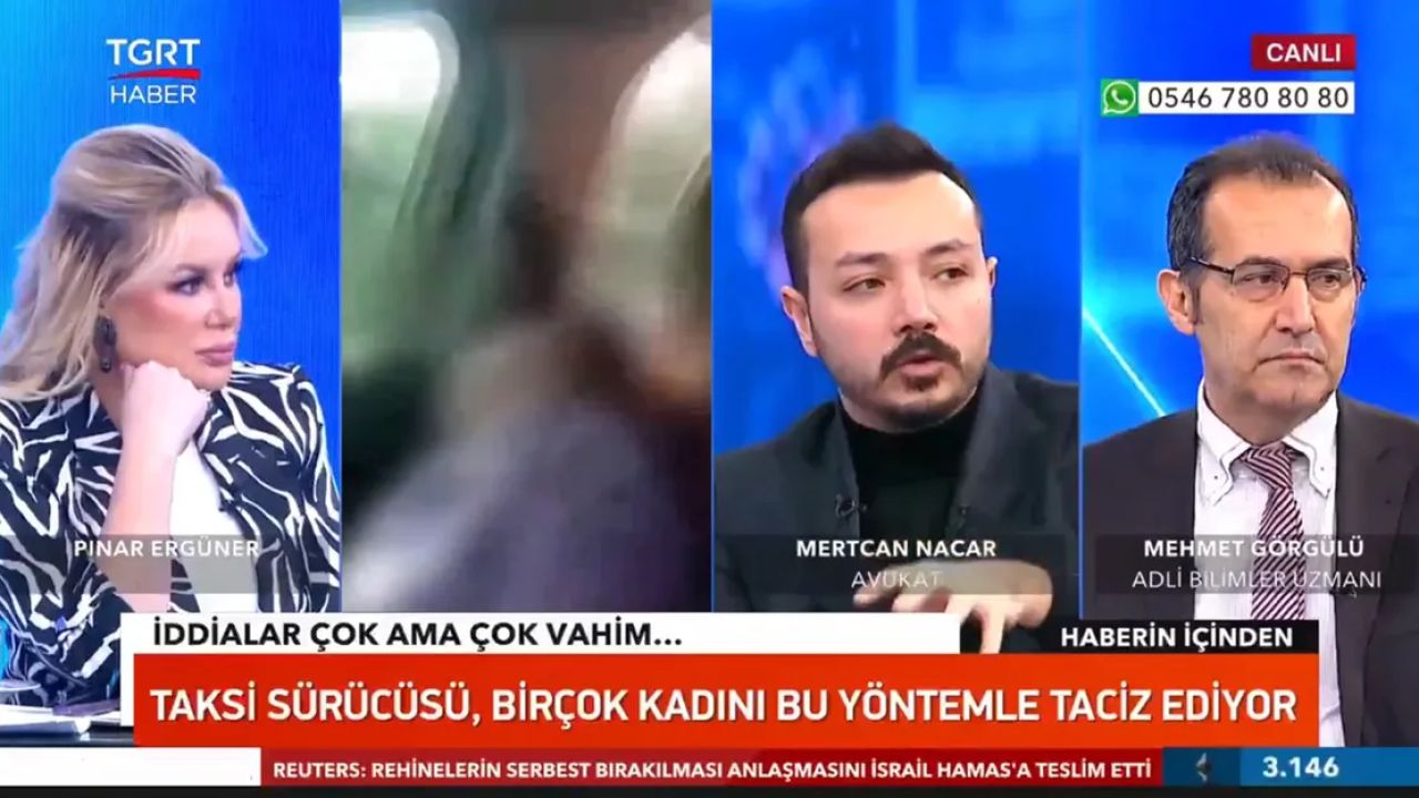 Taksici taciz videosu tepkilere neden oldu