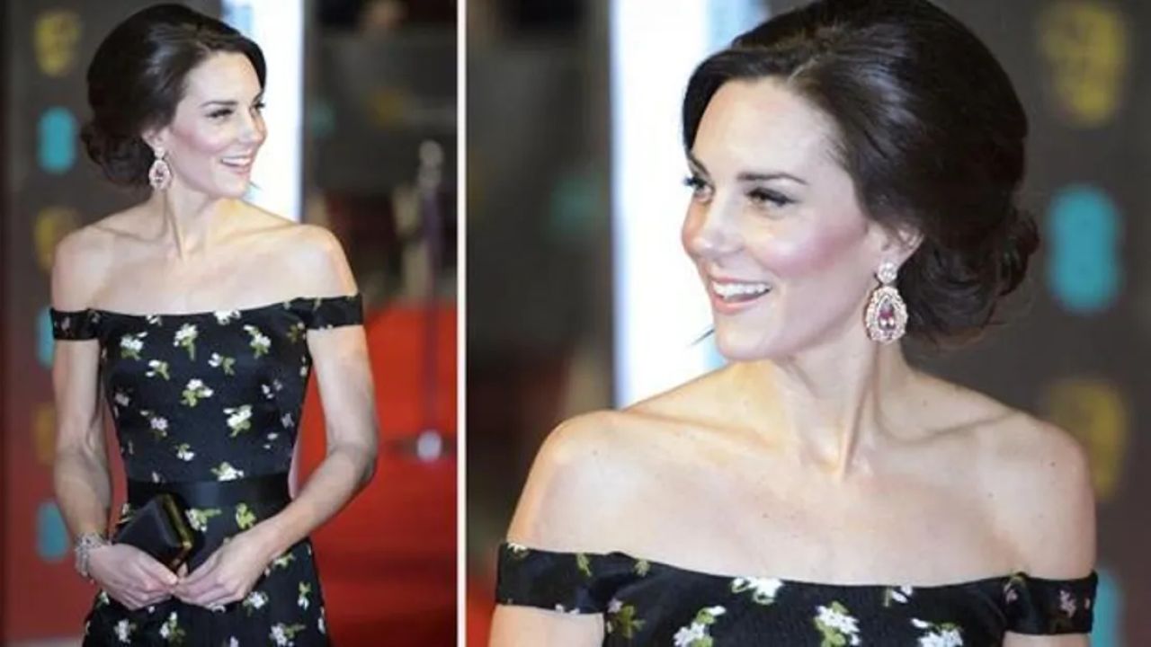 Kate Middleton Kırmızı Halıda Tekrar Boy Gösteriyor