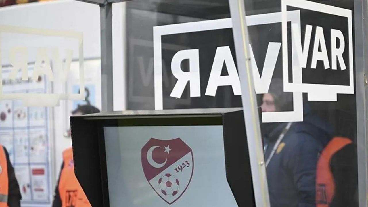 TFF, Süper Lig'deki VAR görüntülerini yayınladı