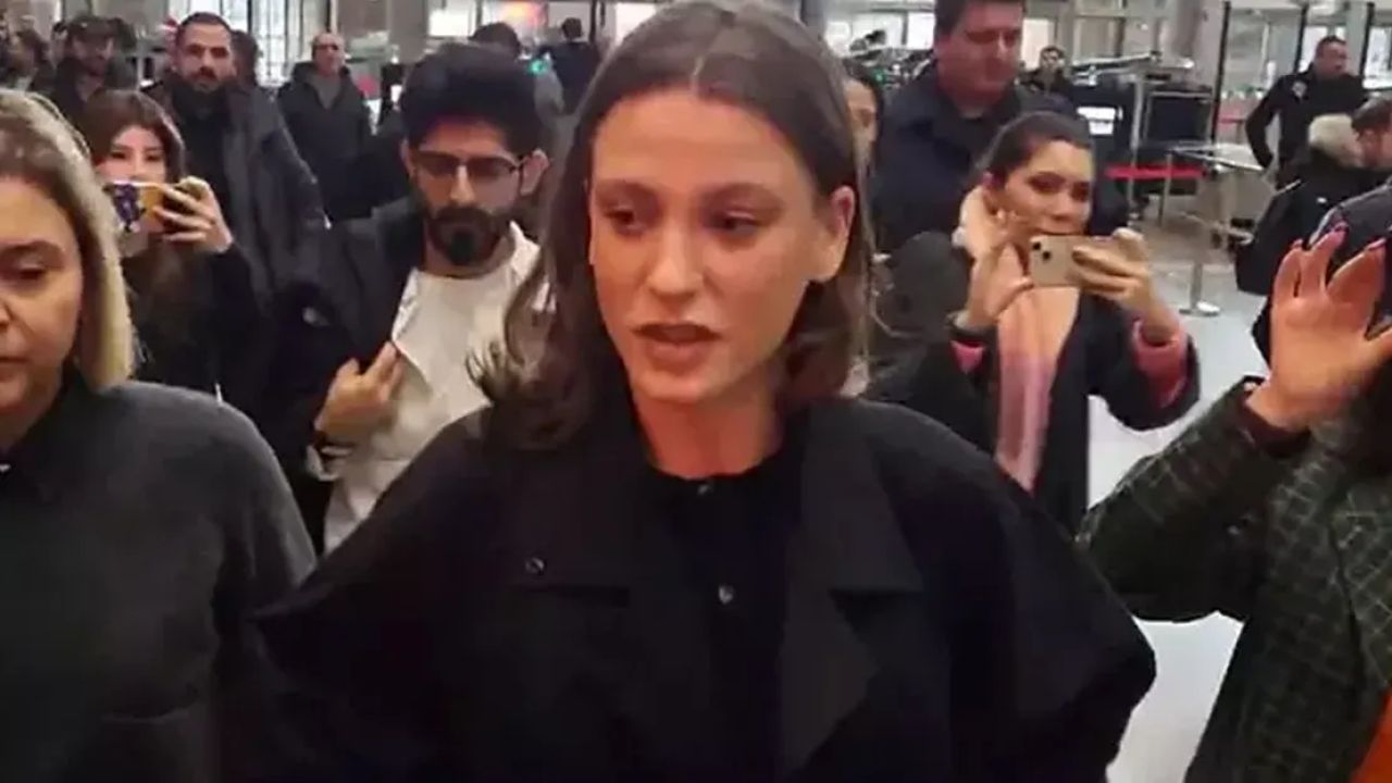 Serenay Sarıkaya ifade için adliyede