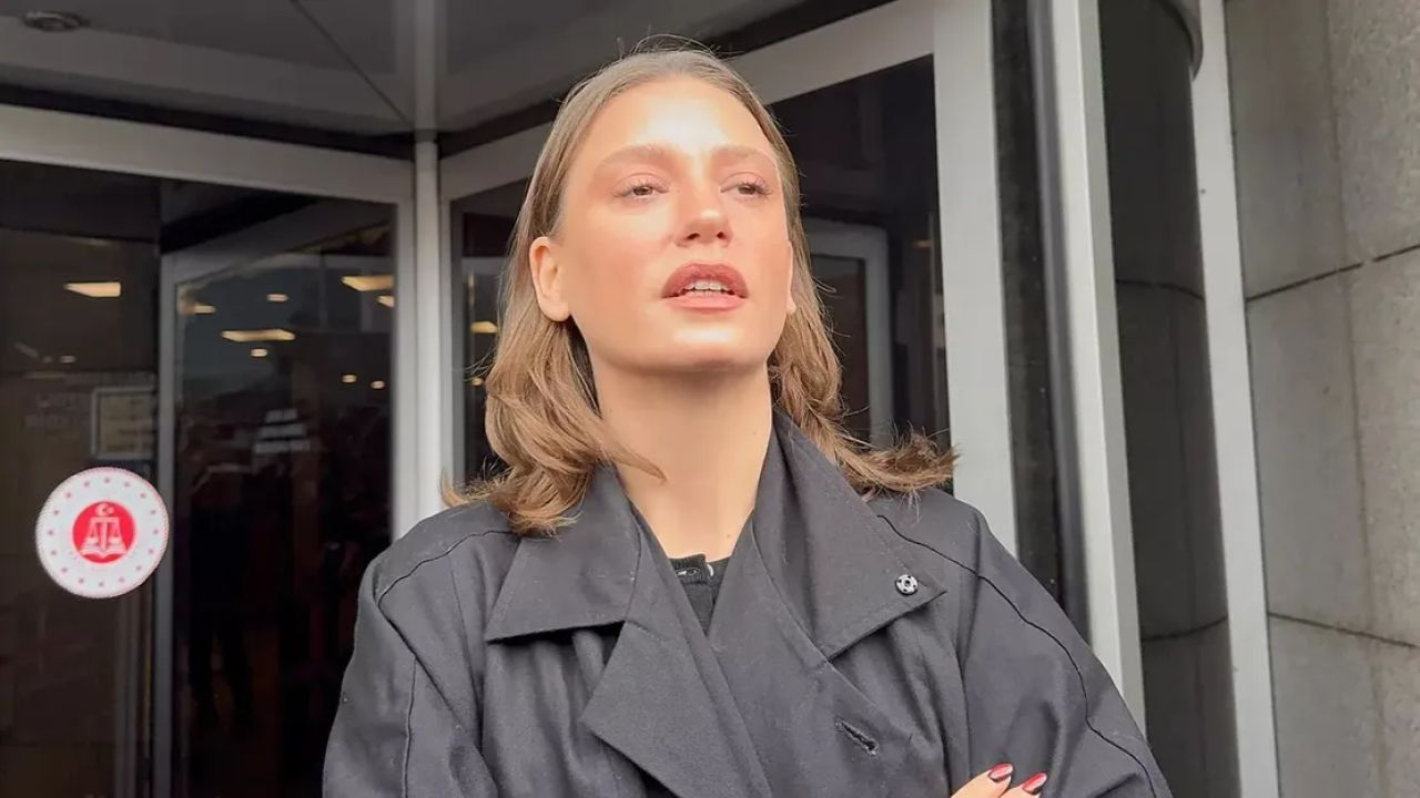 Serenay Sarıkaya, adliyede tanık olarak ifade verdi