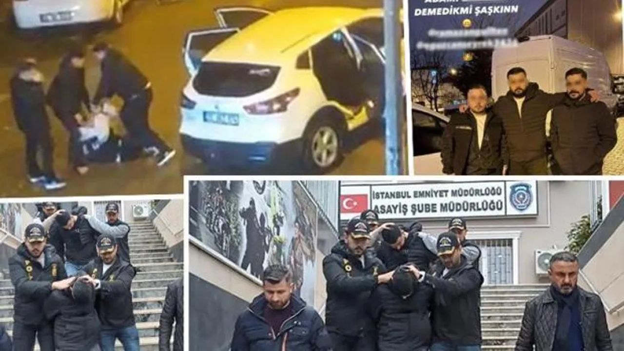 Mahalleli eşya fırlatarak saldırganları kovaladı