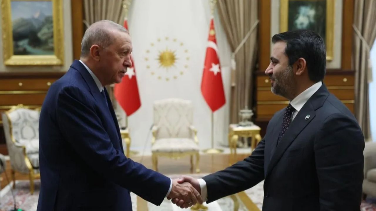 Erdoğan Suriye heyetini kabul etti