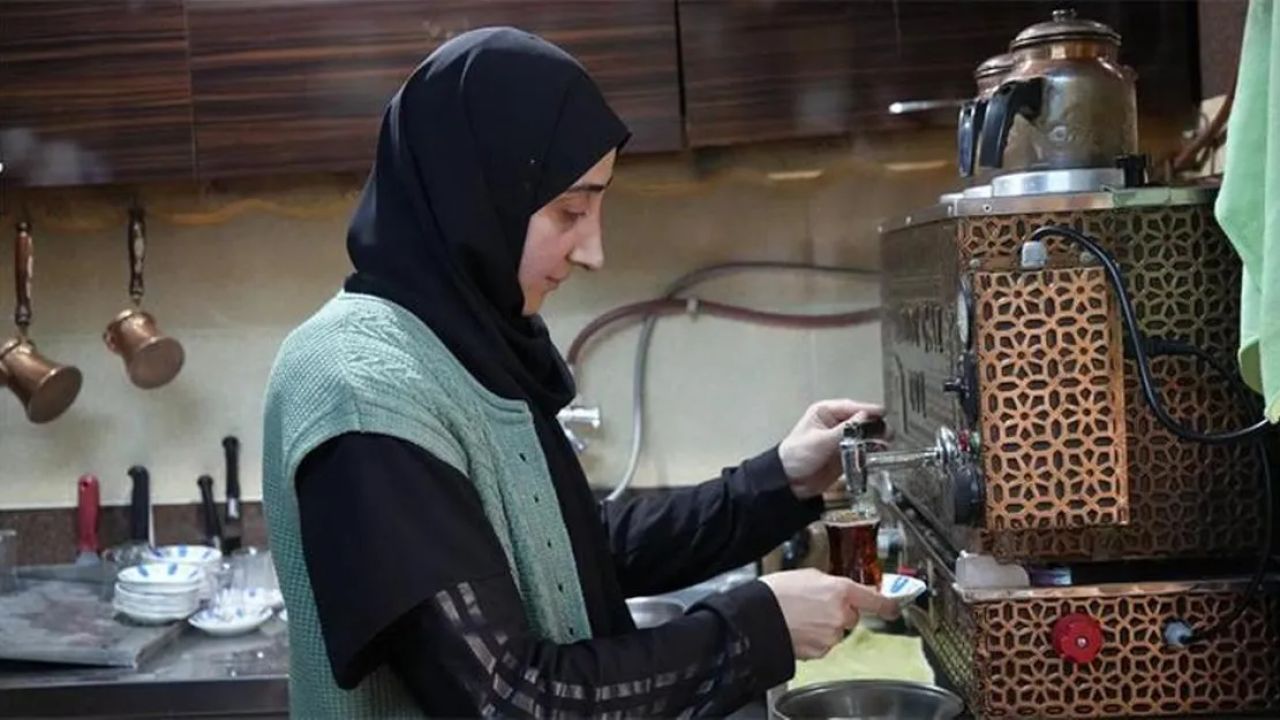 Gümüşhane'de Çay Ocağı İşleten İlk Kadın Girişimci