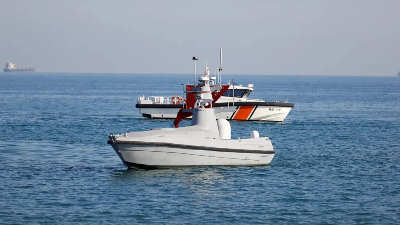 İnsansız Deniz Aracı Okhan Mersin'de Gözler Önüne Serildi