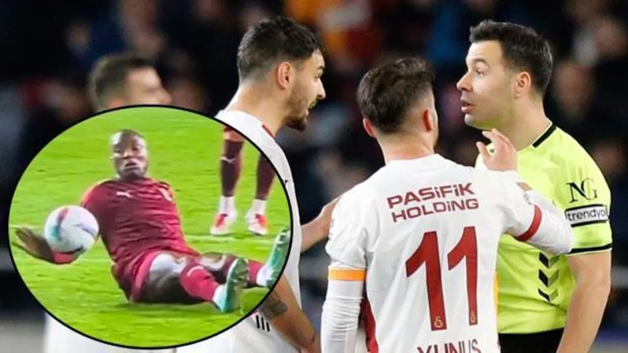 Hatayspor-Galatasaray maçındaki penaltı kararı tartışma yarattı