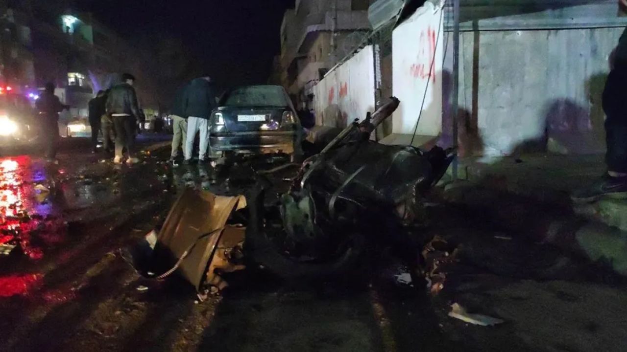Münbiç'te bombalı araçla saldırı düzenlendi