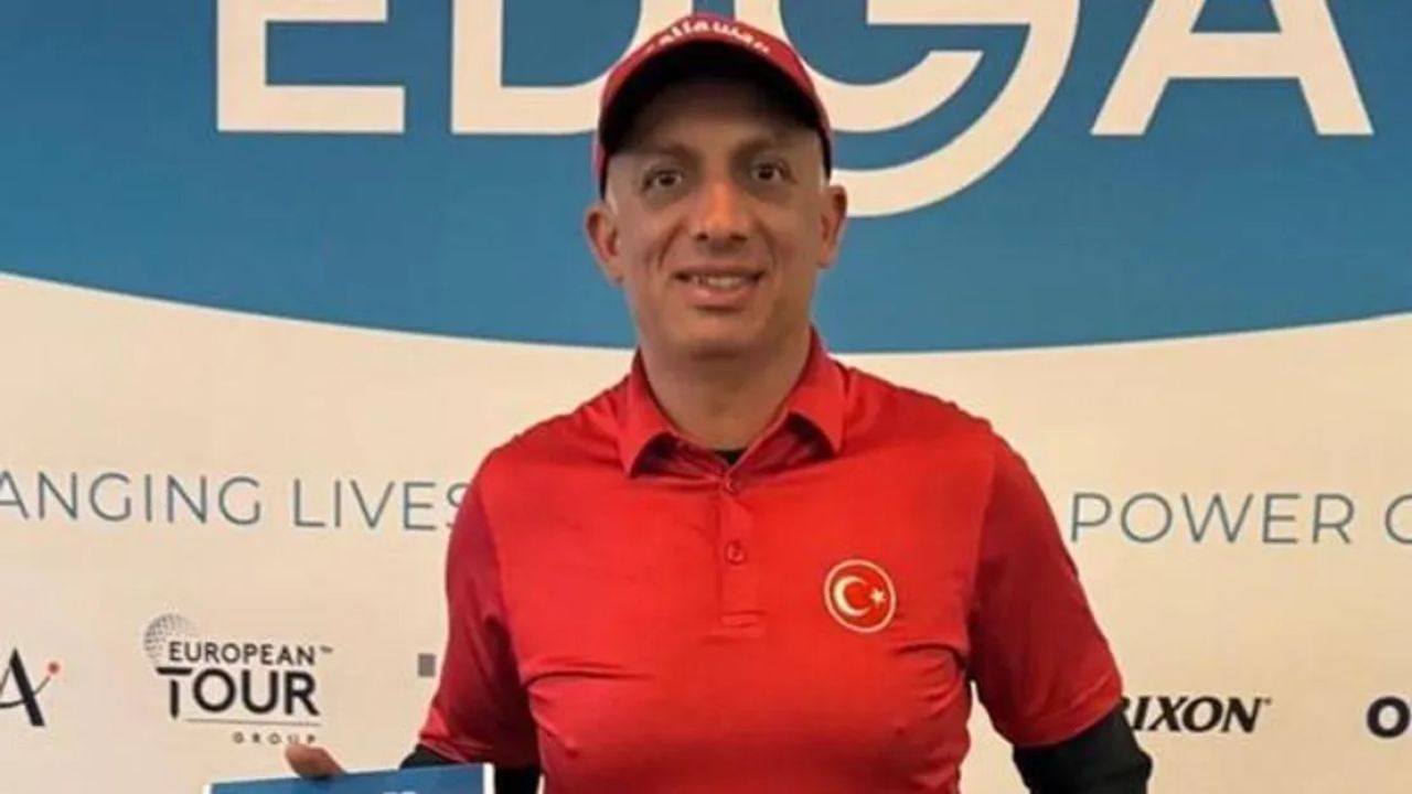 Mehmet Kazan Portekiz'de golf şampiyonluğunu kazandı